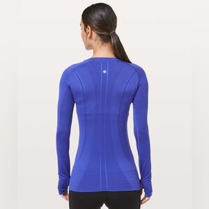 Lululemon Swiftly Tech Long Sleeve Crew
Lazurite  sz 8 like new